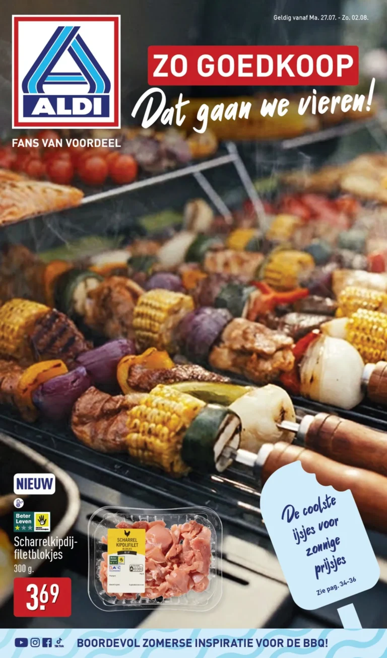 Aldi folder vanaf 27/07/2026