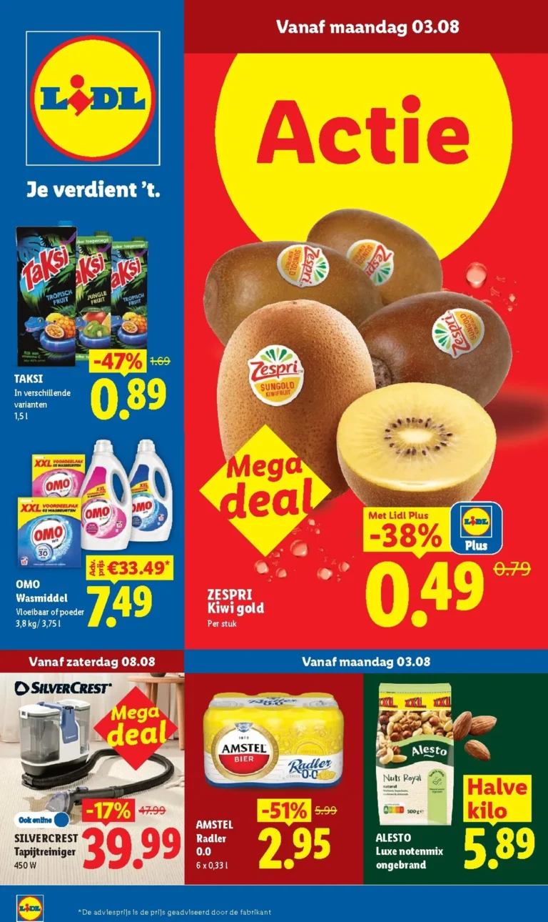 Lidl folder vanaf 03/08/2026