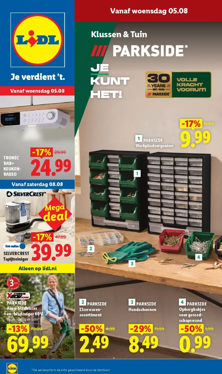 Lidl folder vanaf 05/08/2026