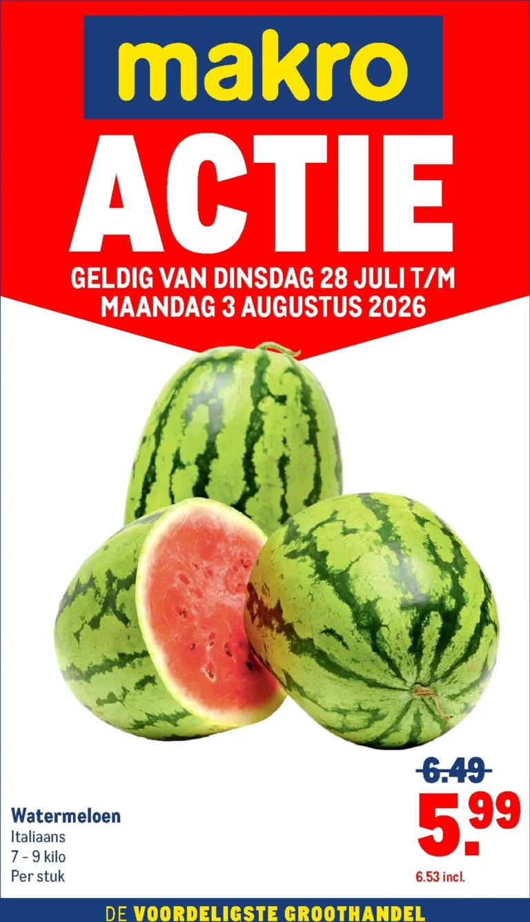 Makro folder vanaf 28/07/2026