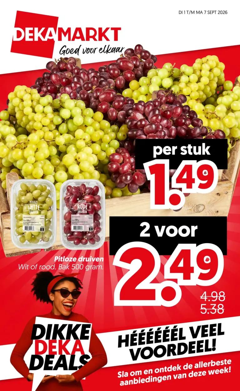 Dekamarkt folder vanaf 01/09/2026