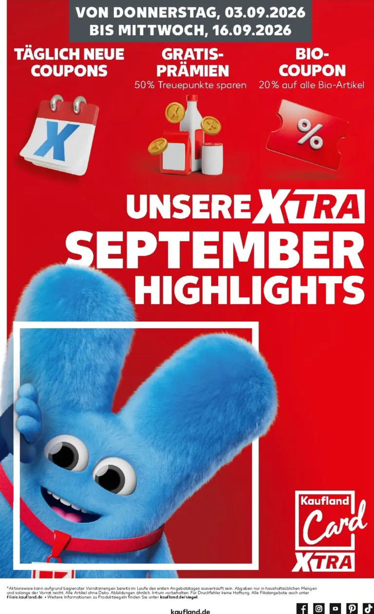 Kaufland DE folder vanaf 03/09/2026