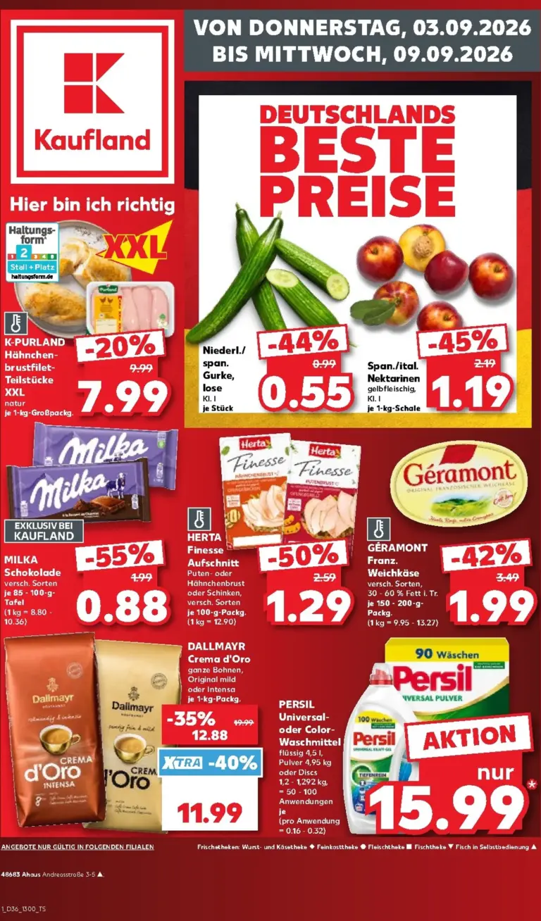 Kaufland DE folder vanaf 03/09/2026