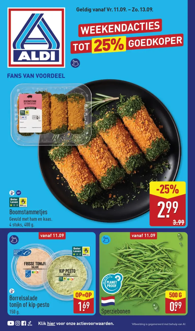 Aldi folder vanaf 11/09/2026