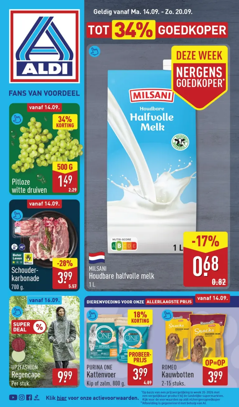 Aldi folder vanaf 14/09/2026