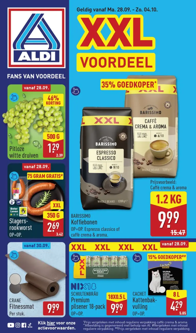 Aldi folder vanaf 28/09/2026