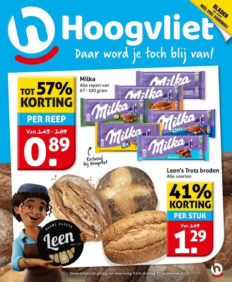 Hoogvliet folder vanaf 09/09/2026