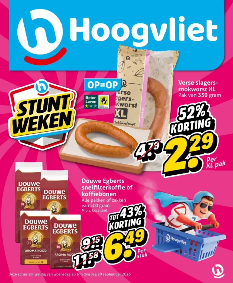 Hoogvliet folder vanaf 23/09/2026