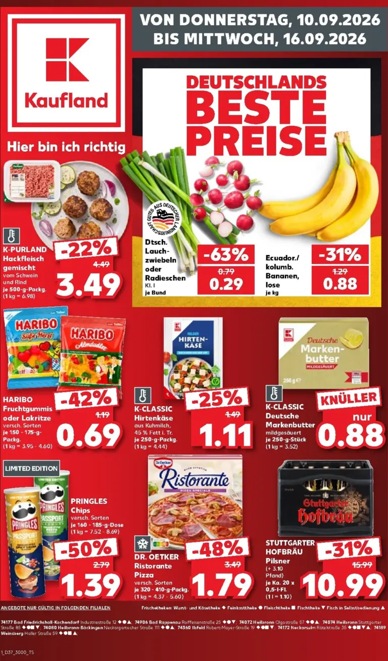 Kaufland DE folder vanaf 10/09/2026