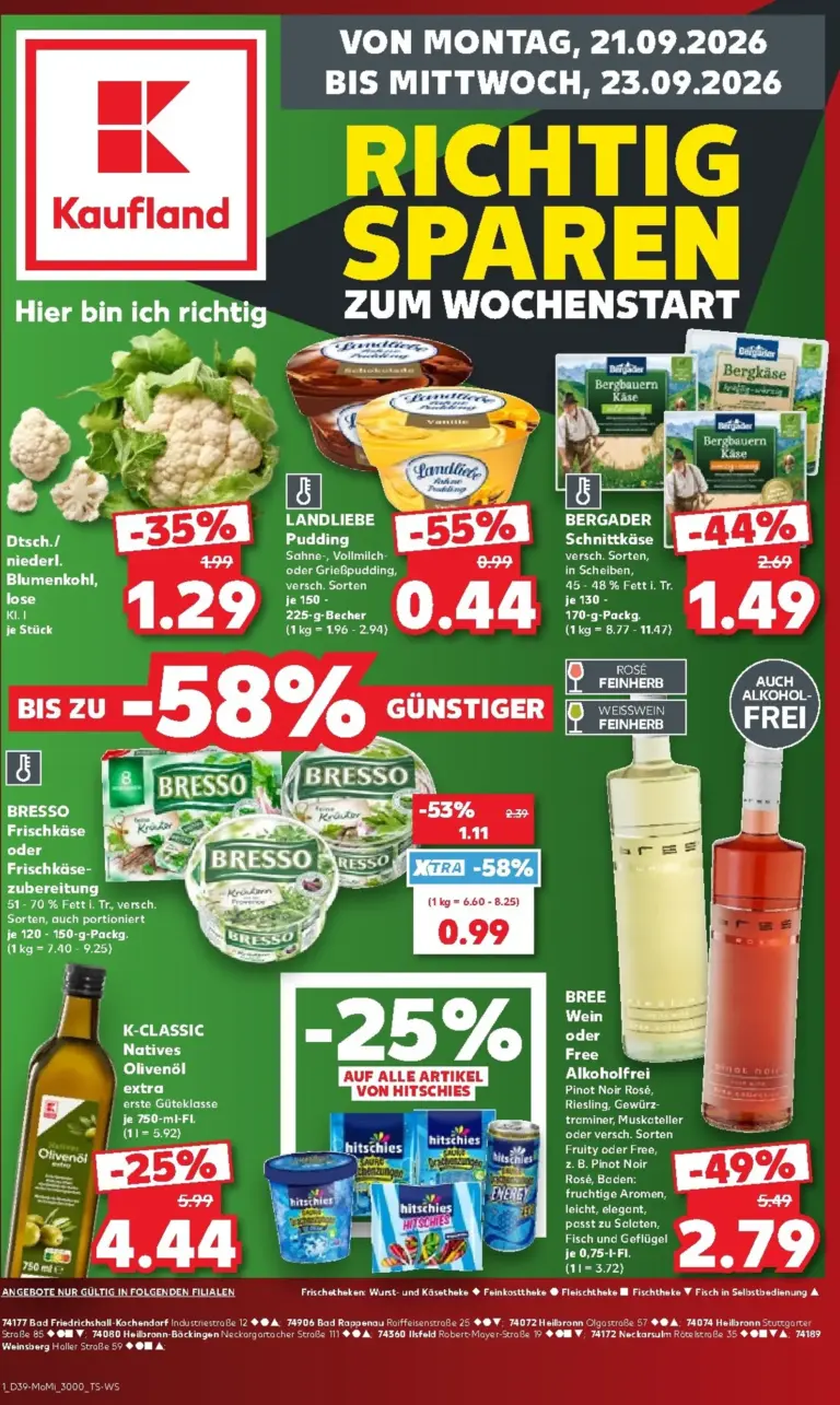 Kaufland DE folder vanaf 21/09/2026