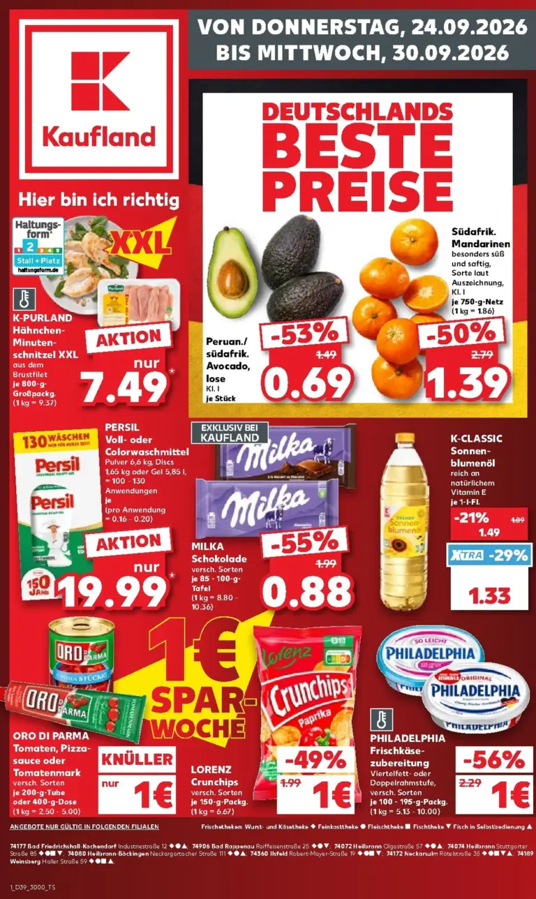 Kaufland DE folder vanaf 24/09/2026
