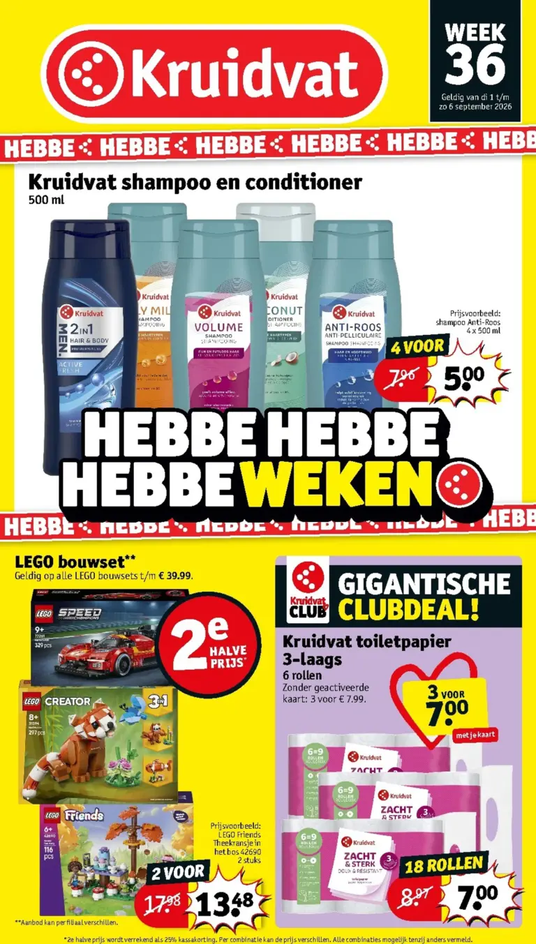 Kruidvat folder vanaf 01/09/2026