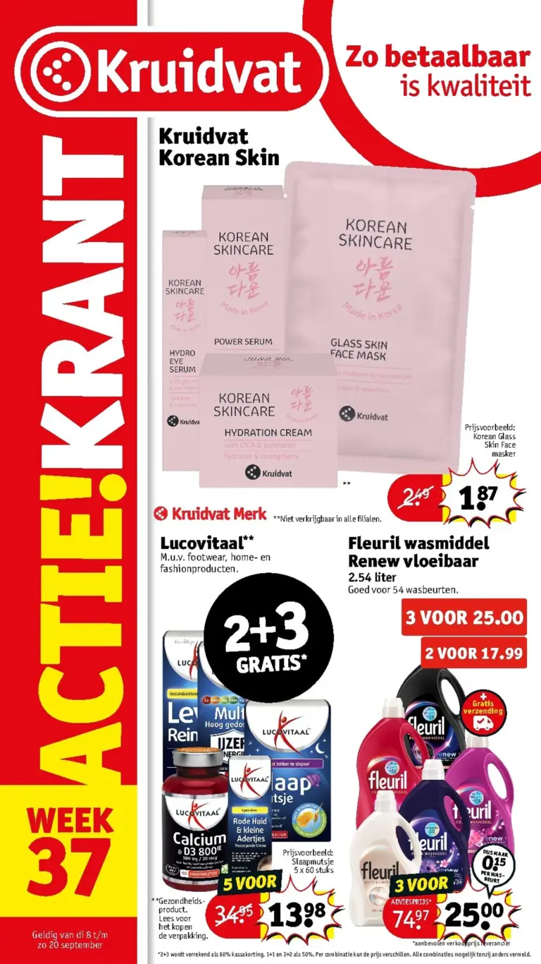 Kruidvat folder vanaf 08/09/2026