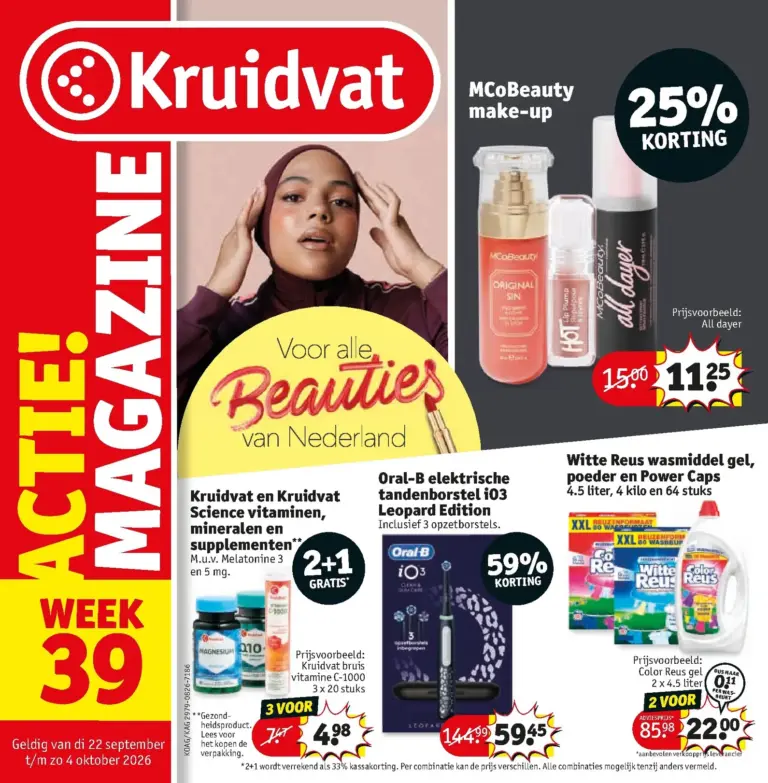 Kruidvat folder vanaf 22/09/2026