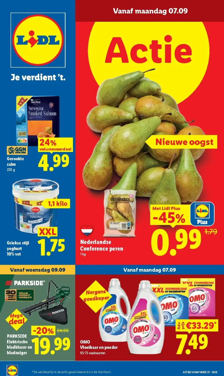 Lidl folder vanaf 07/09/2026