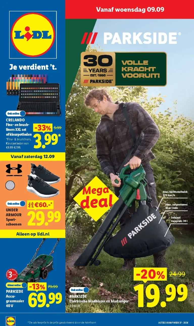 Lidl folder vanaf 09/09/2026