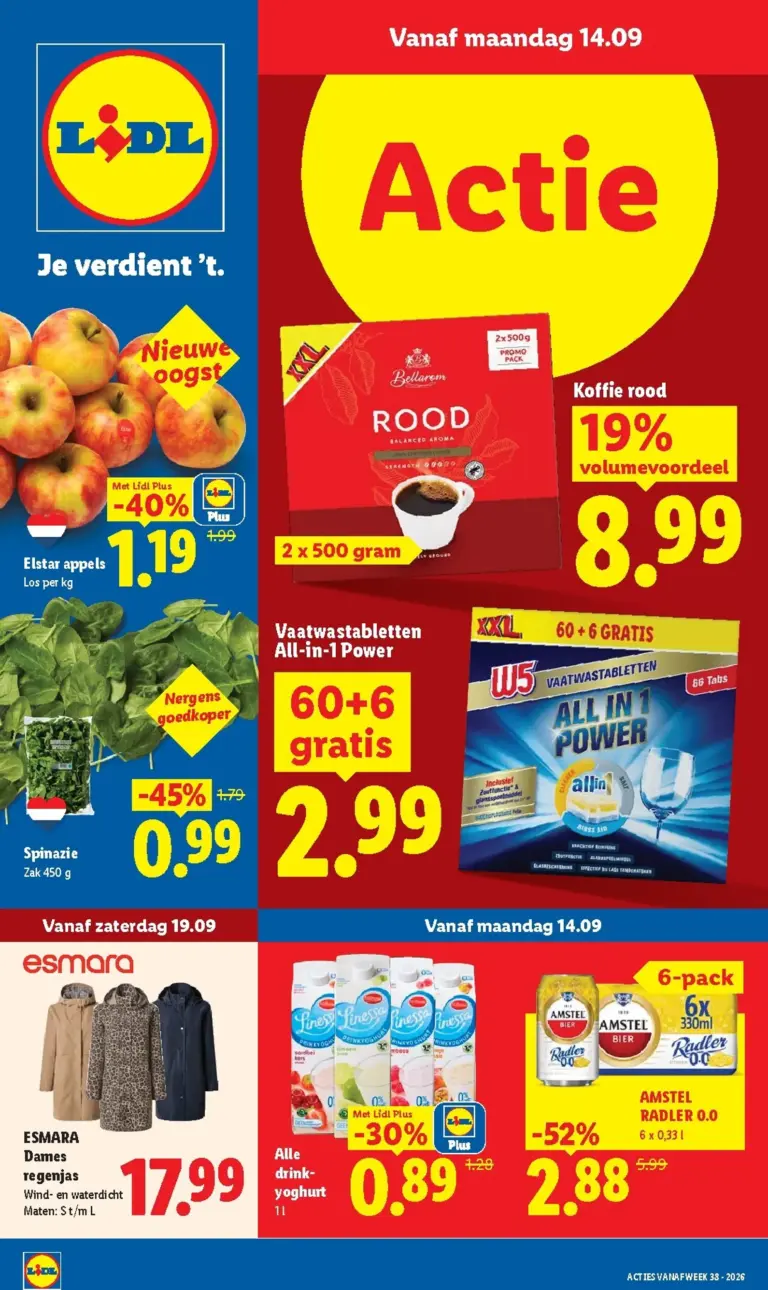 Lidl folder vanaf 14/09/2026
