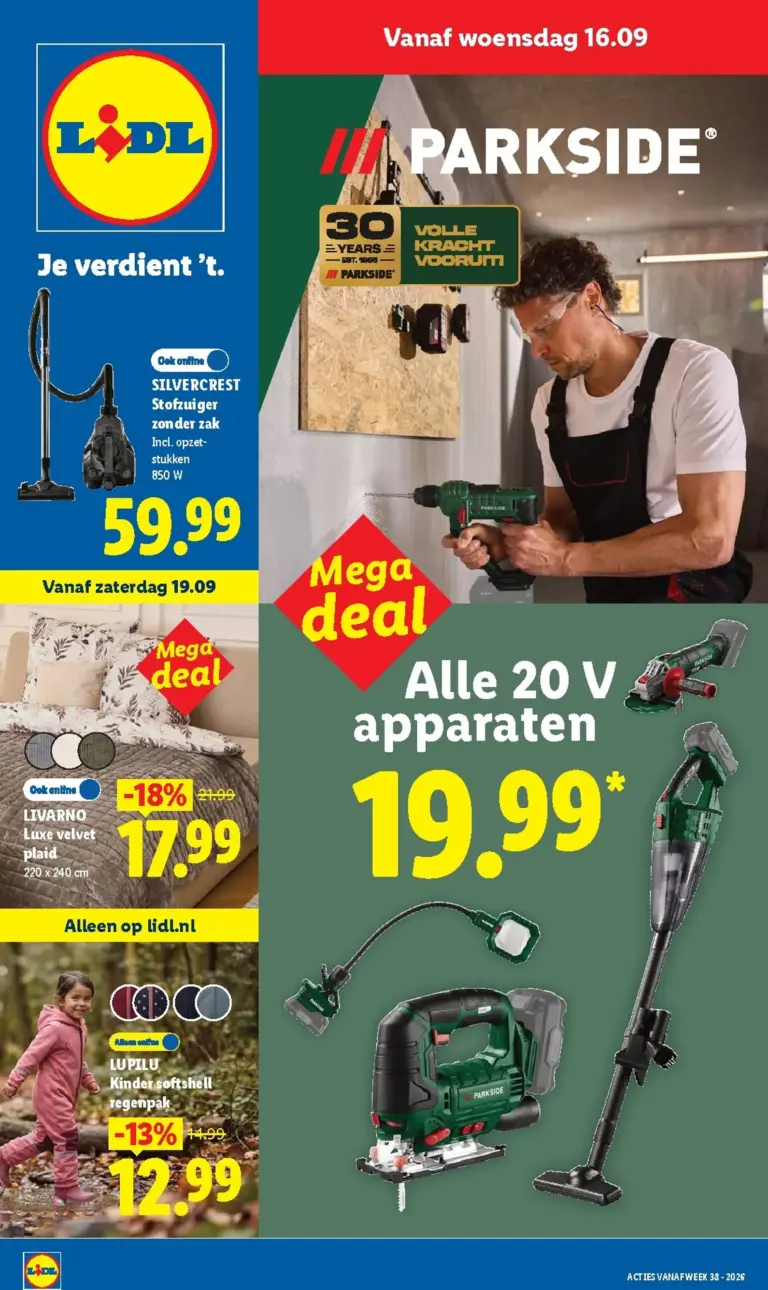 Lidl folder vanaf 16/09/2026
