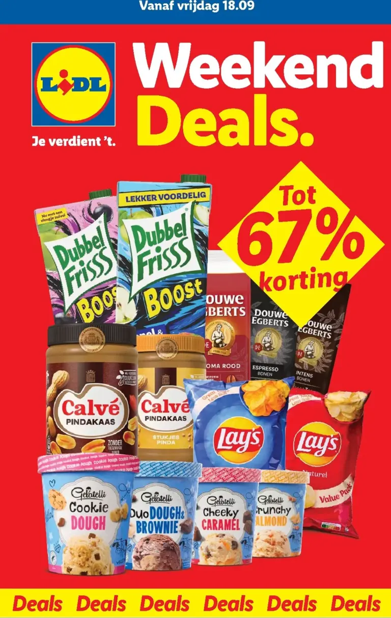 Lidl folder vanaf 18/09/2026