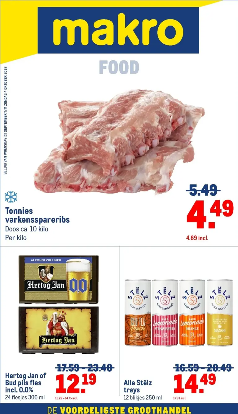 Makro folder vanaf 23/09/2026