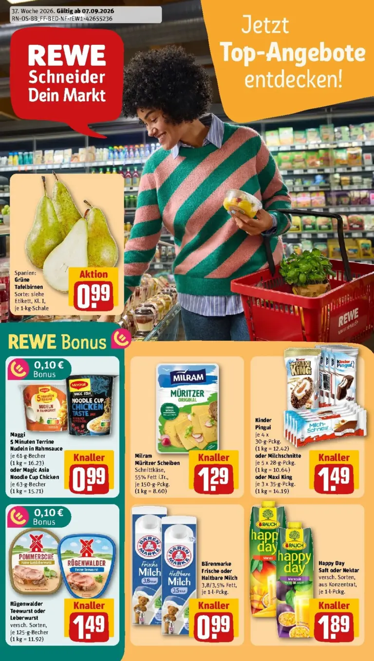 Rewe DE folder vanaf 07/09/2026